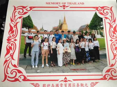 东审旅游季，行财小伙伴在泰国玩
